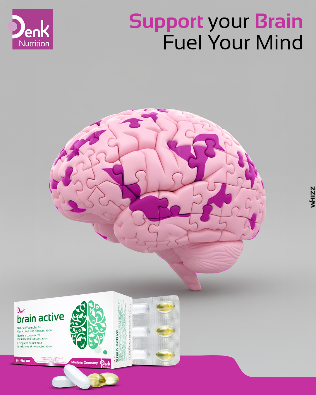 What makes brain active Denk effective?