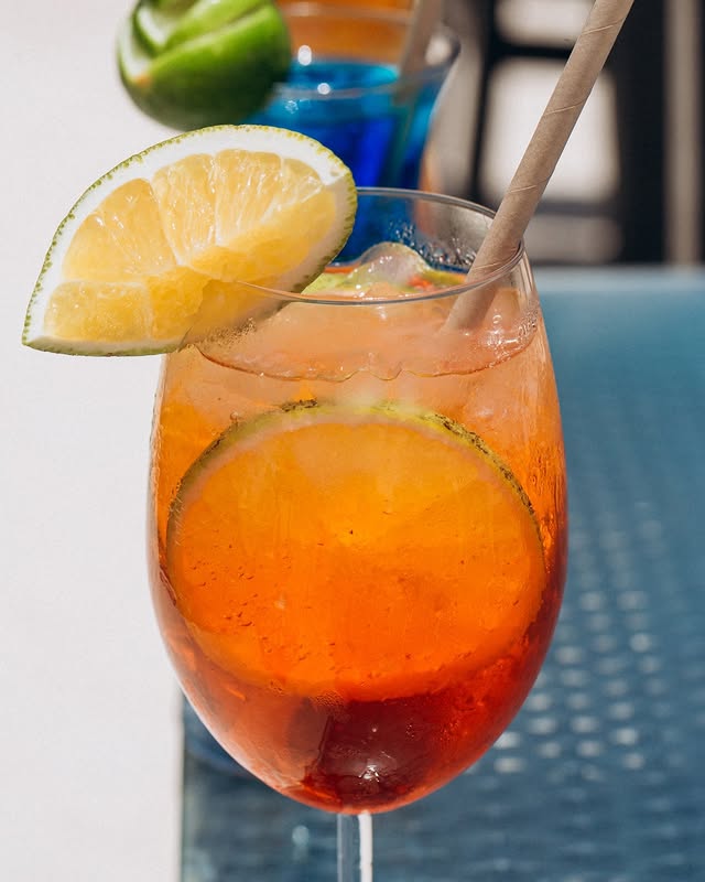 Colorful, refreshing, cooling summertime!