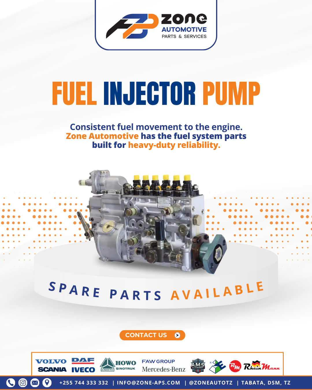 Upgrade to fuel system parts you can count on 