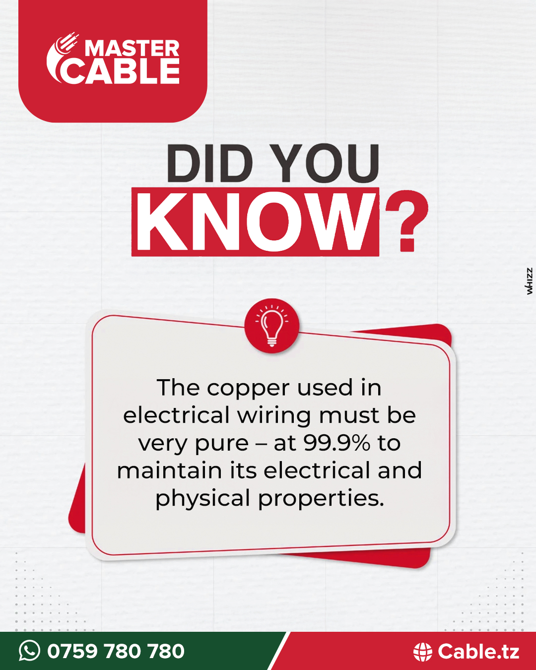 Power Starts with Pure Copper ⚡