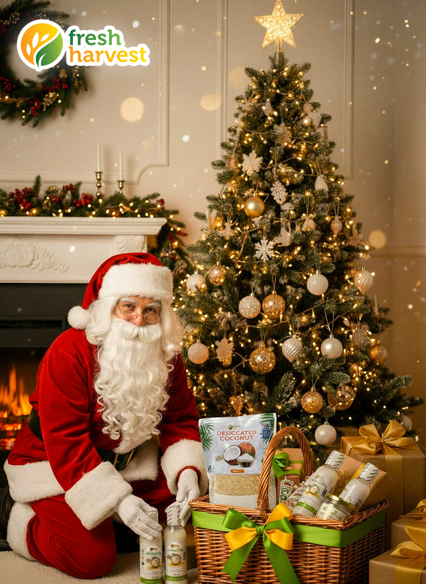 This year, Santa’s going healthy!