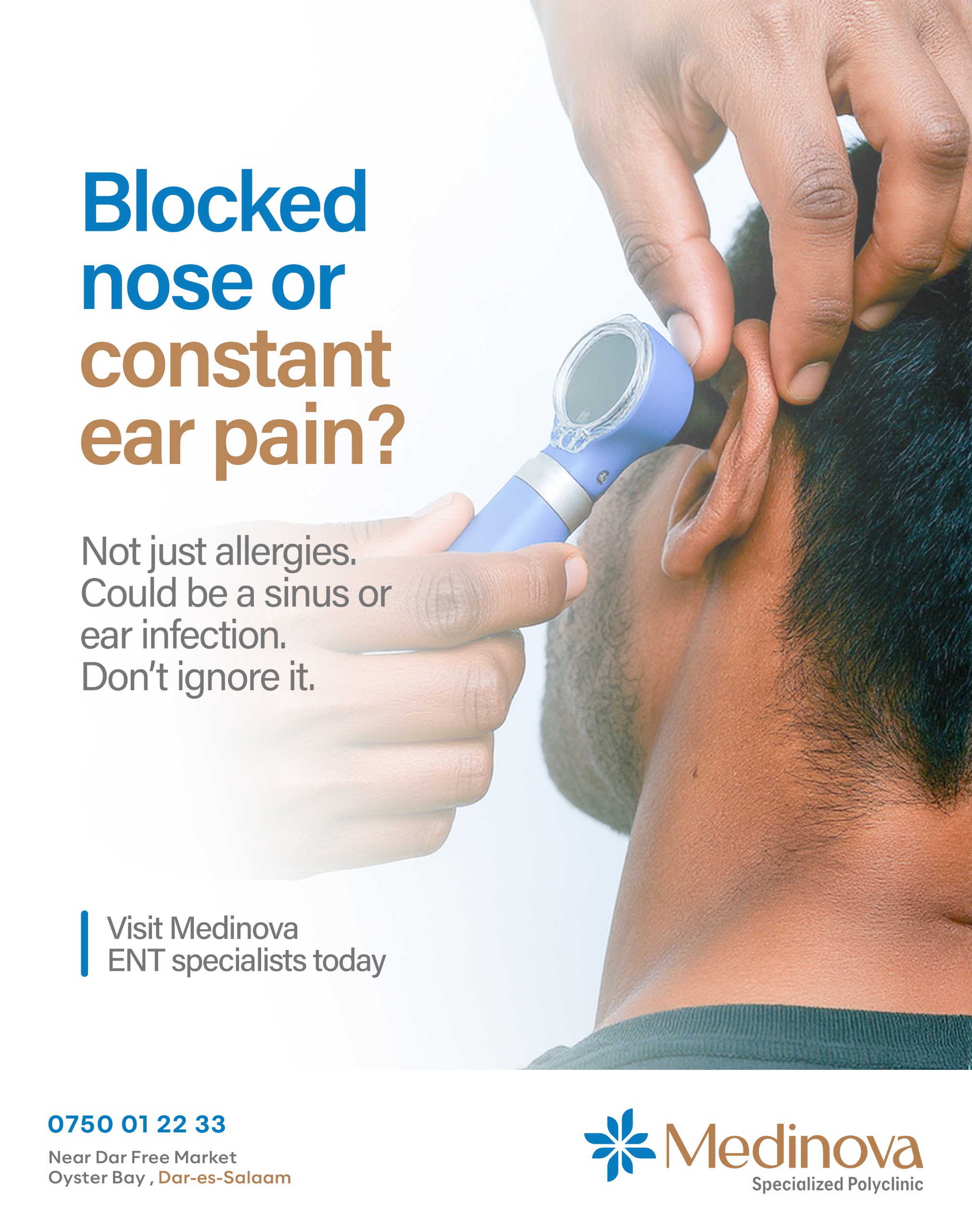 Constant ear pain? 