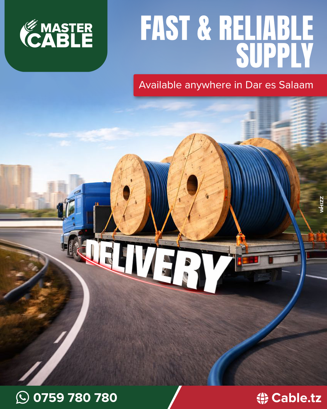 Fast & reliable cable delivery