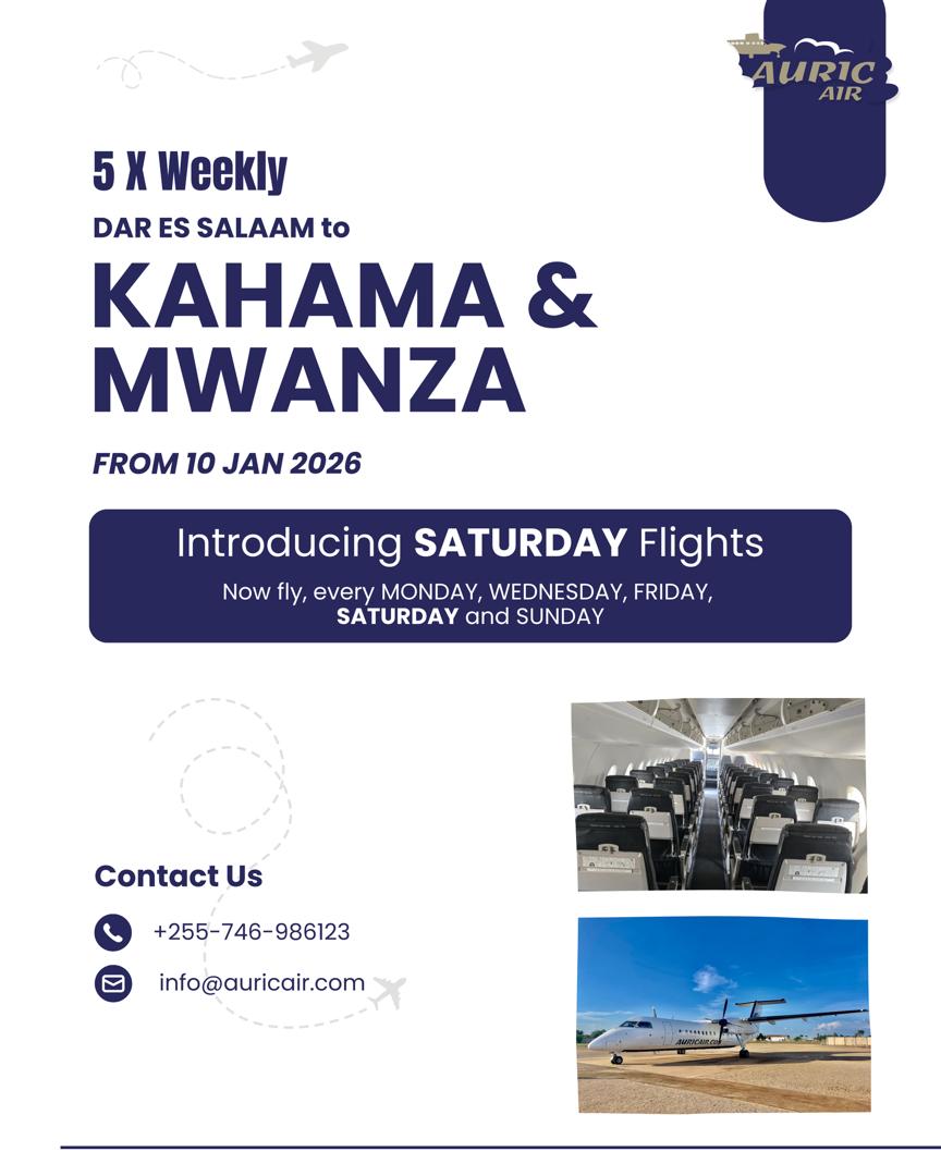 Introducing Saturday flights