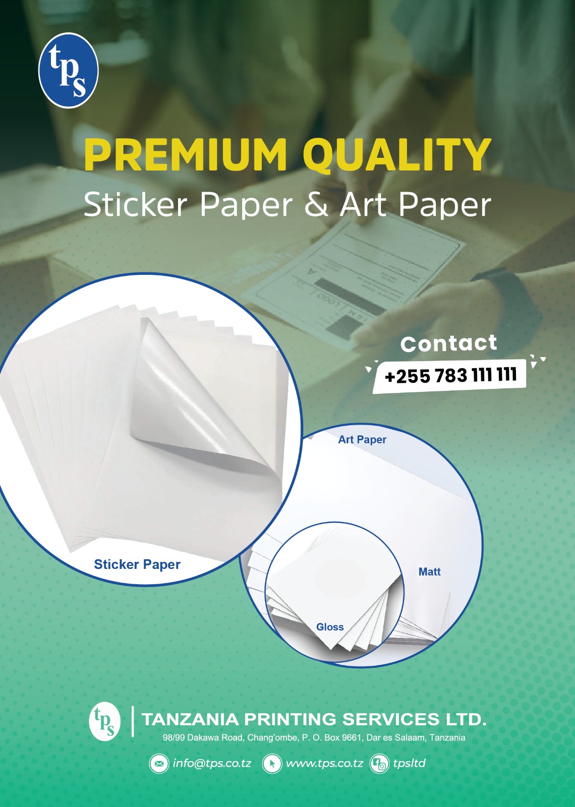 Sticker Paper & Art Paper