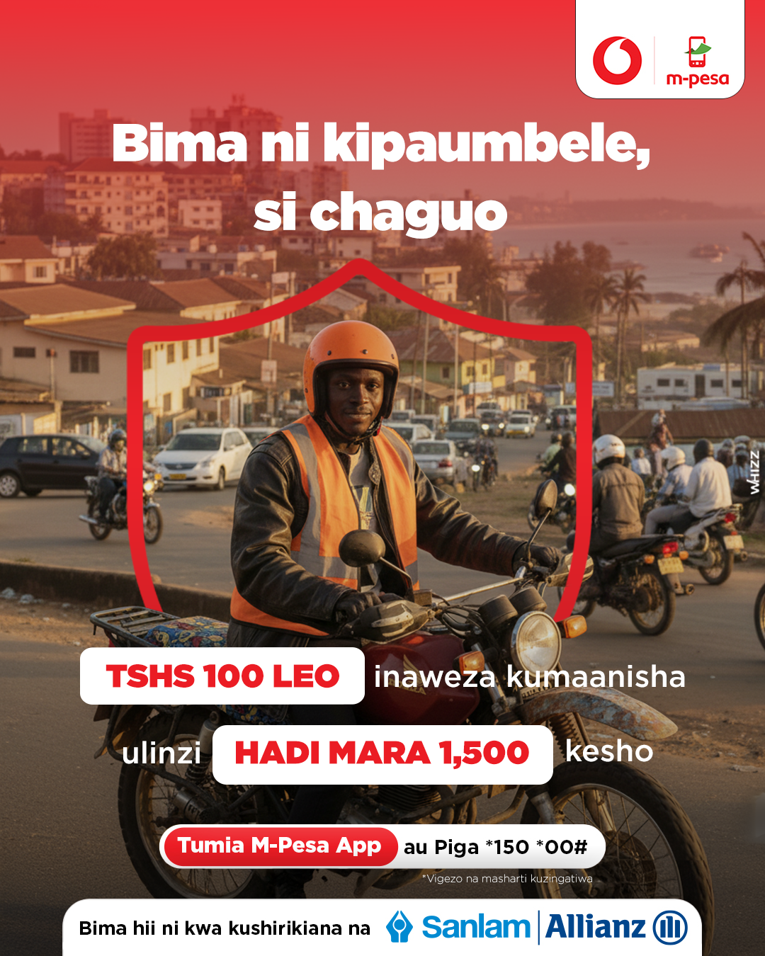 Kwa TSh 100 Leo, Pata Ulinzi Hadi Mara 1,500 Kesho