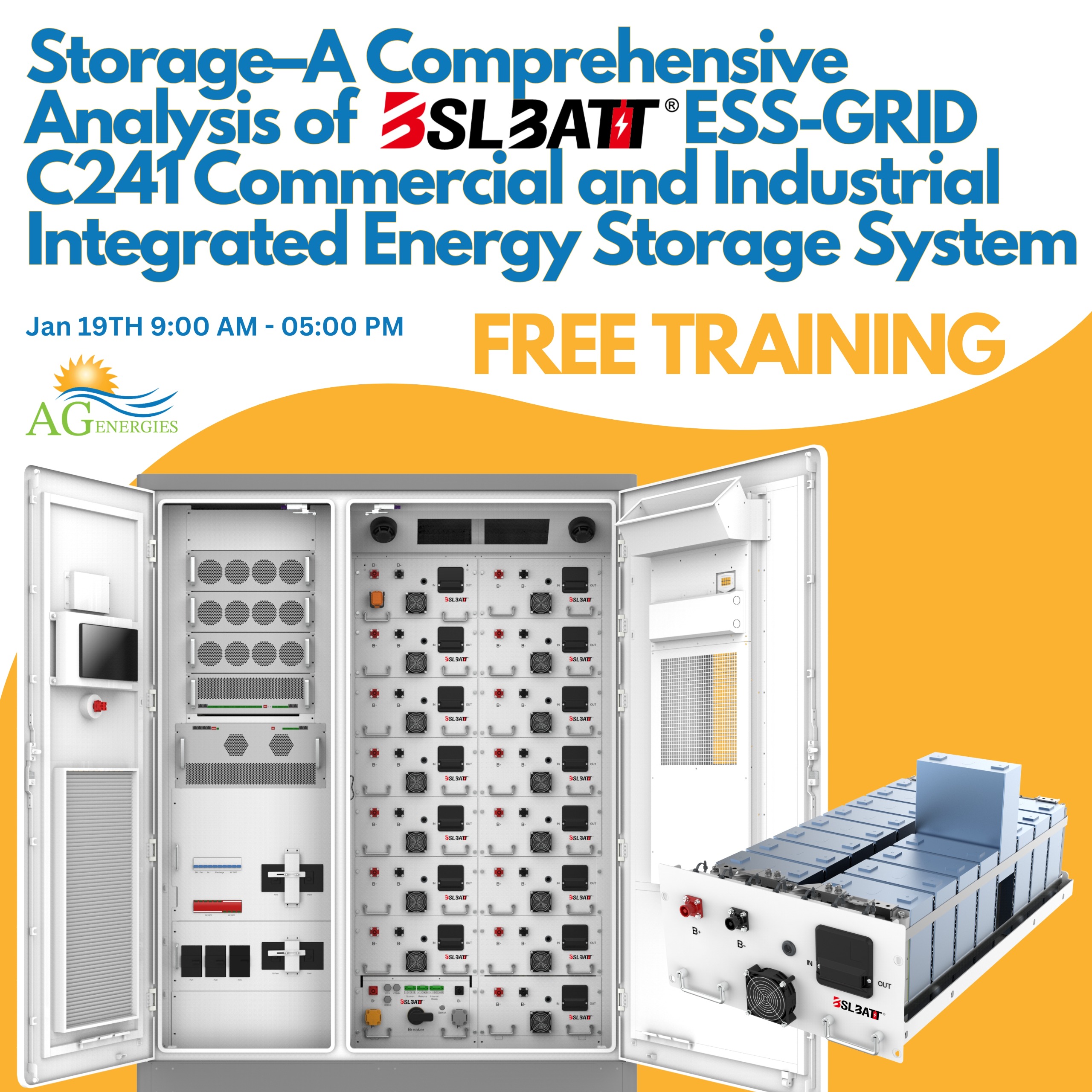 Free training BSL Batteries installation