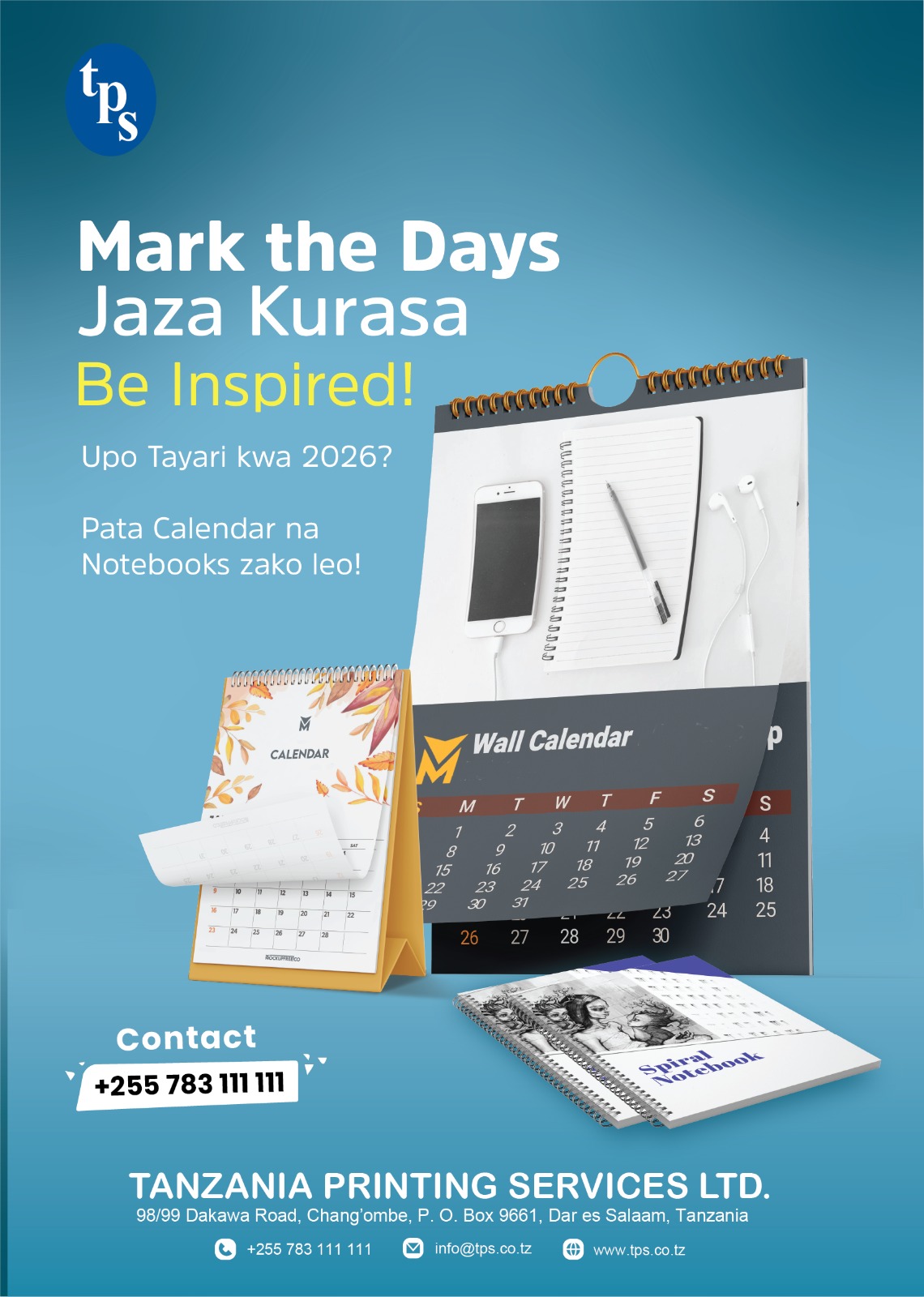 Calendars & Notebooks – 2026