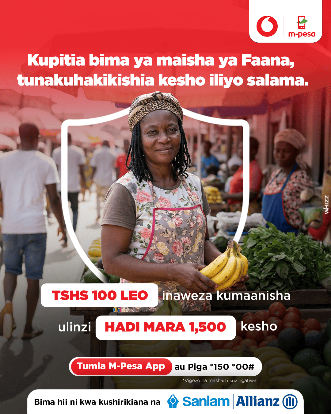 Linda maisha yako na ya  familia yako kupitia Bima ya faana.