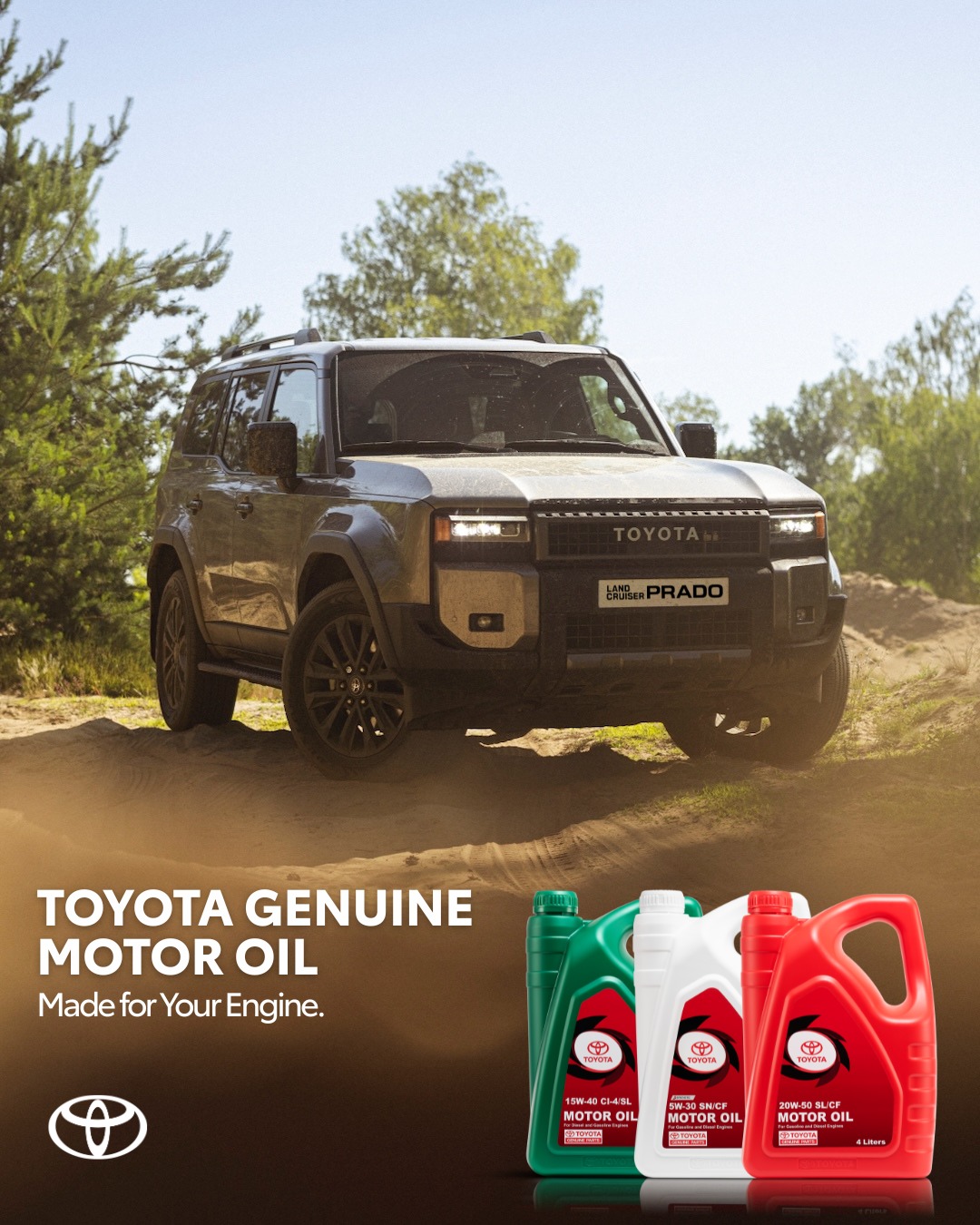 Your engine performs best with oil designed specifically for it.​