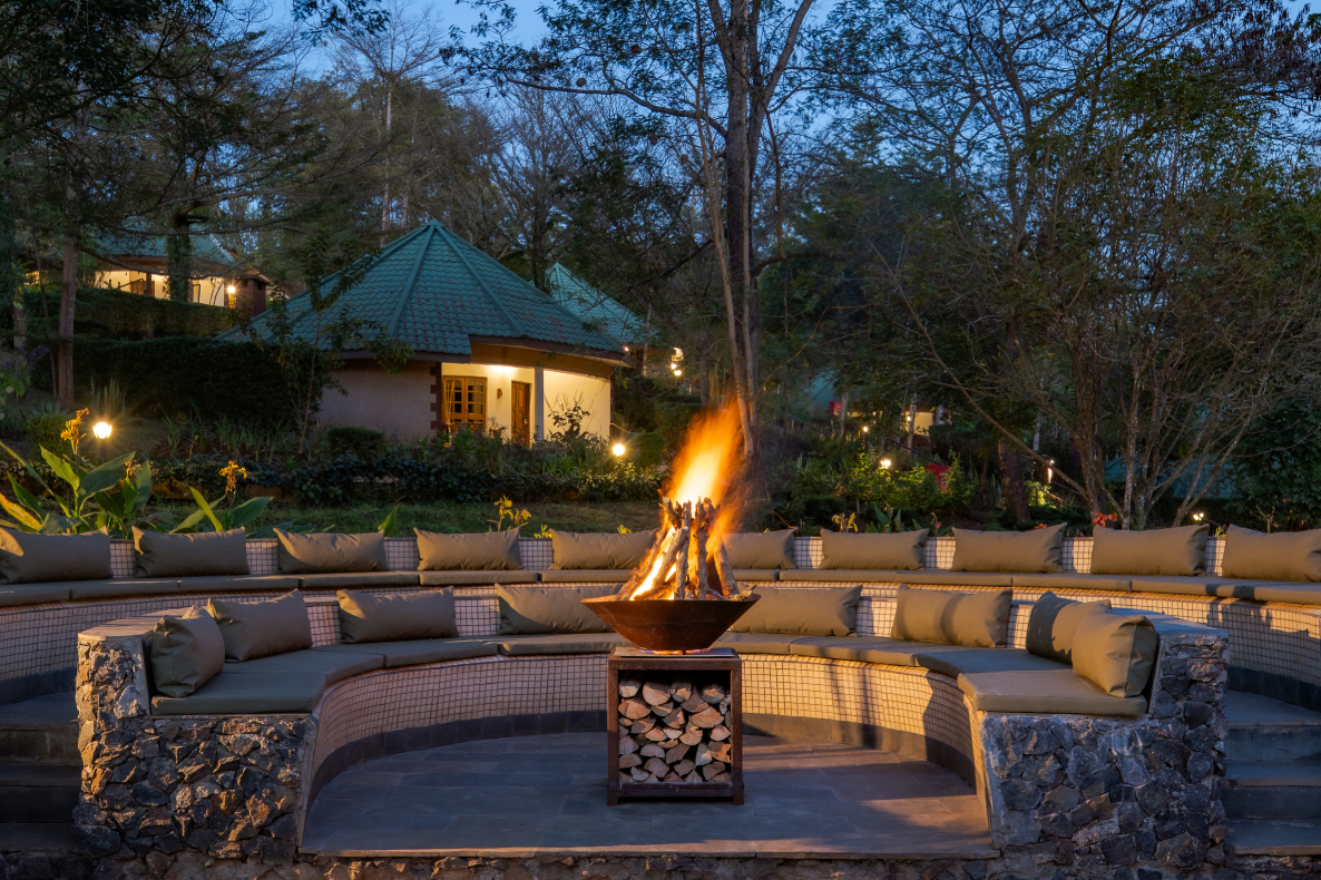 Unwind under the stars at Turaco Ngorongoro Valley.