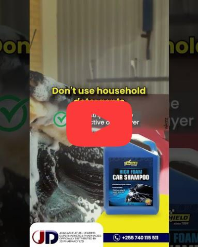 Keep your car looking its best with Shield High Foam Car Shampoo.
