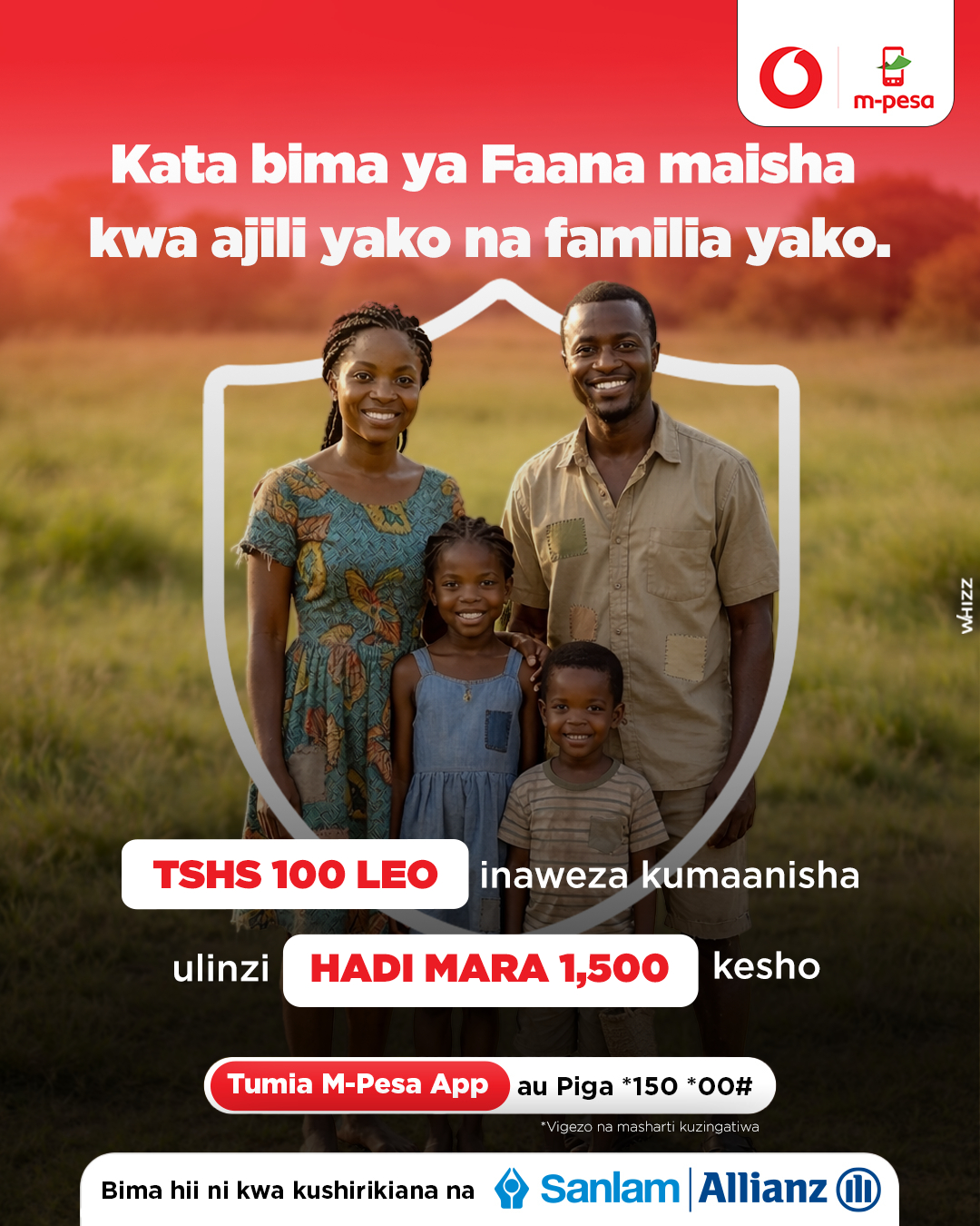 Ulinzi wa kesho ya familia yako unaanza leo