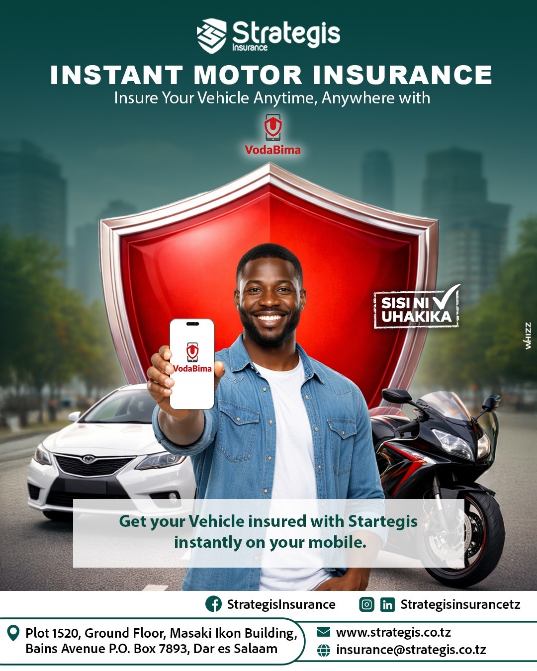 Motor insurance on VodaBima!