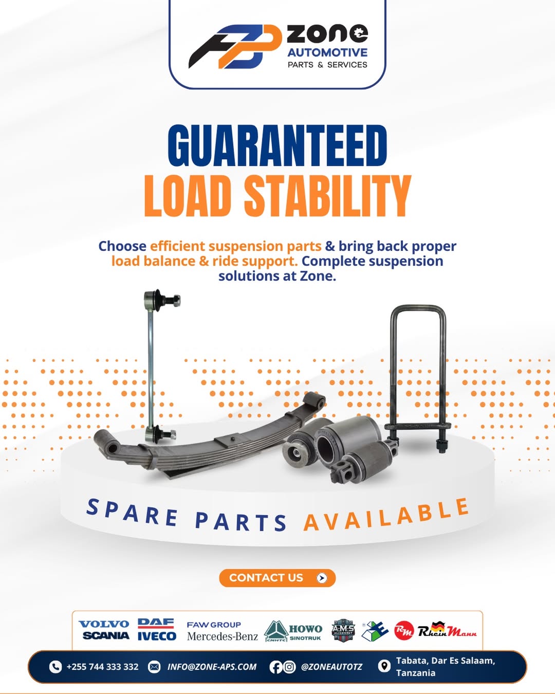 Keep your load stable and your truck operating at full capacity