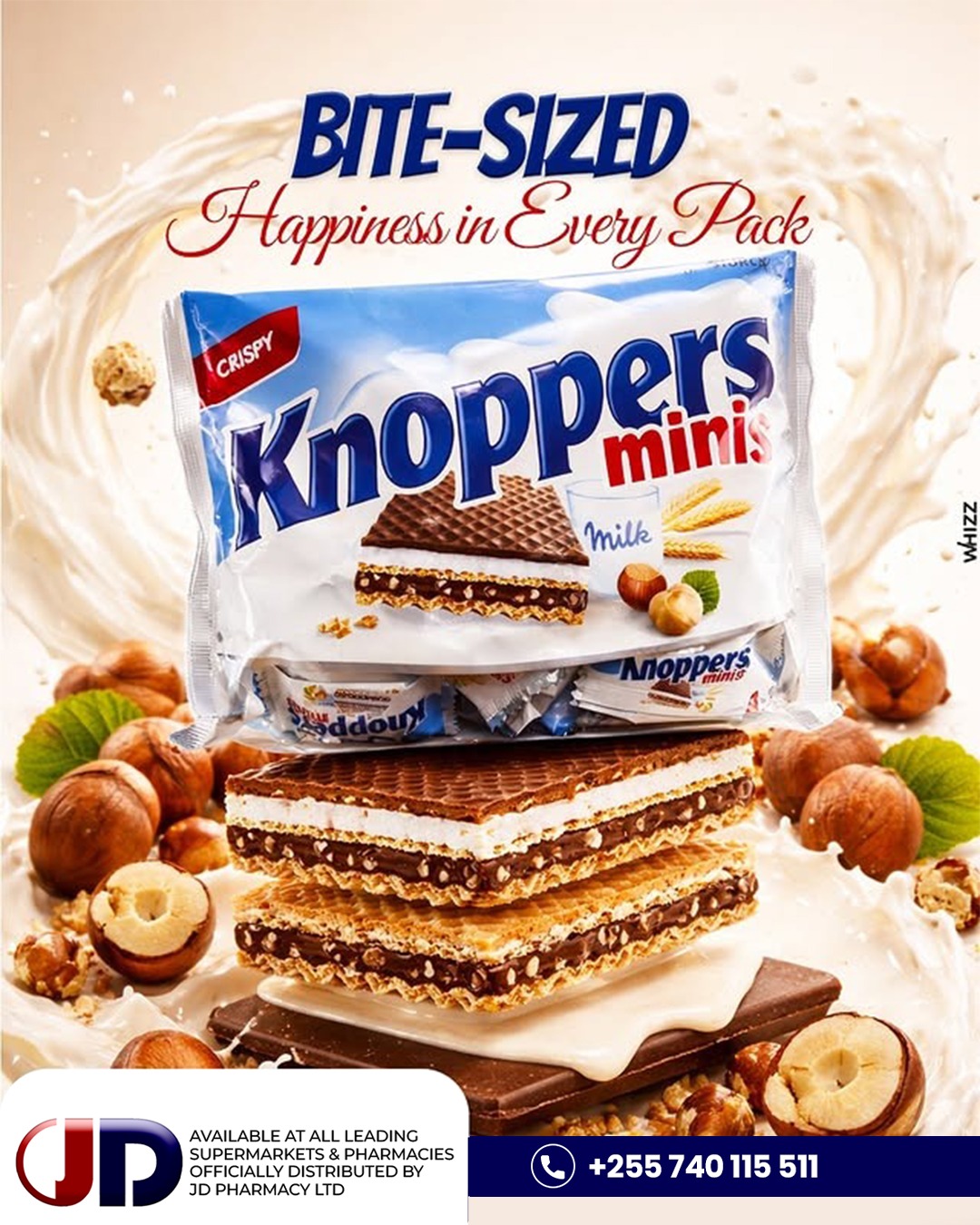 Knoppers Minis - Bite-sized happiness