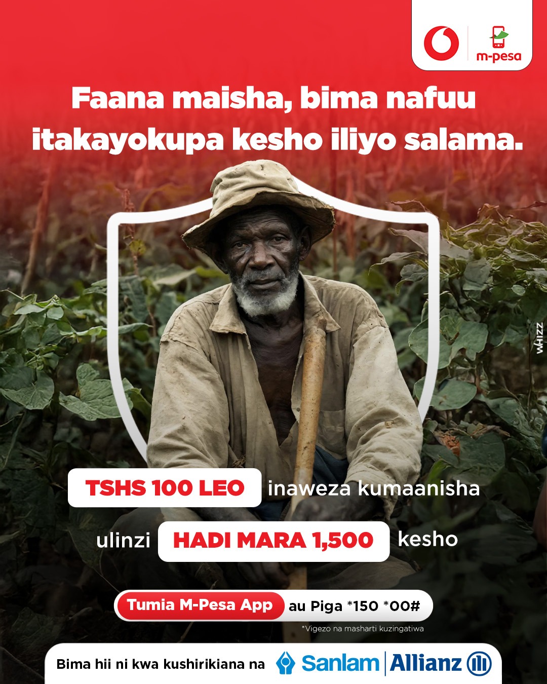 Linda maisha yako na bima kwa gharama ya kuanzia  TSh 100