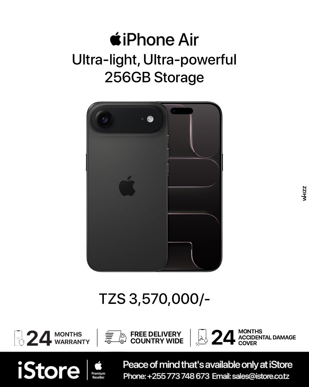 Ultra-light, ultra-powerful — meet the iPhone Air 256GB!