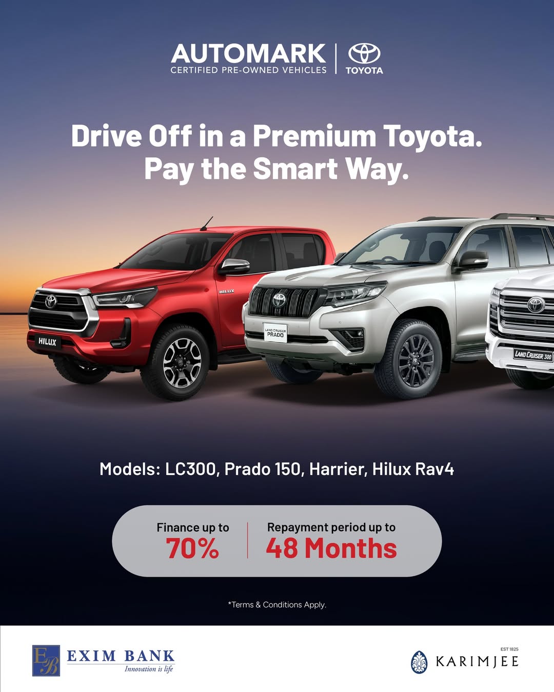 Smart Financing for a Premium Toyota