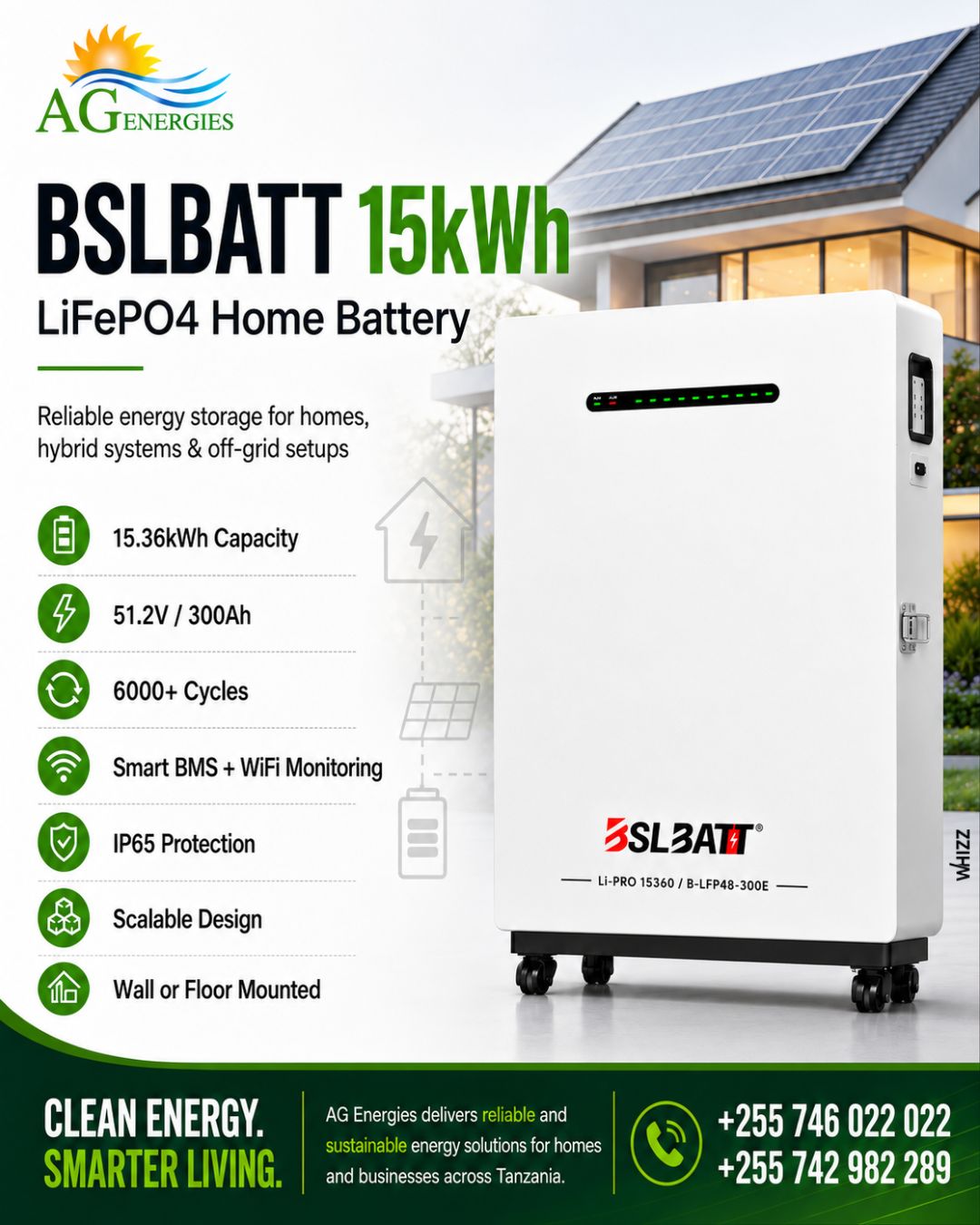 Smart energy storage for your home