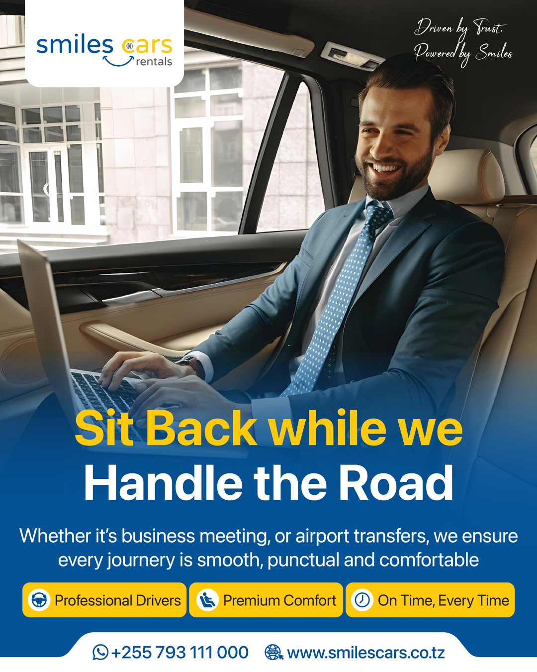 Reliable rides for business & airport transfers