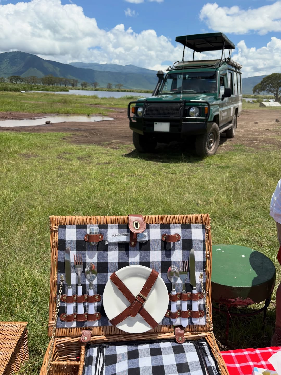 Picnic views with a touch of adventure 