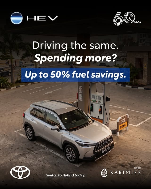 Still driving the same but spending more on fuel?