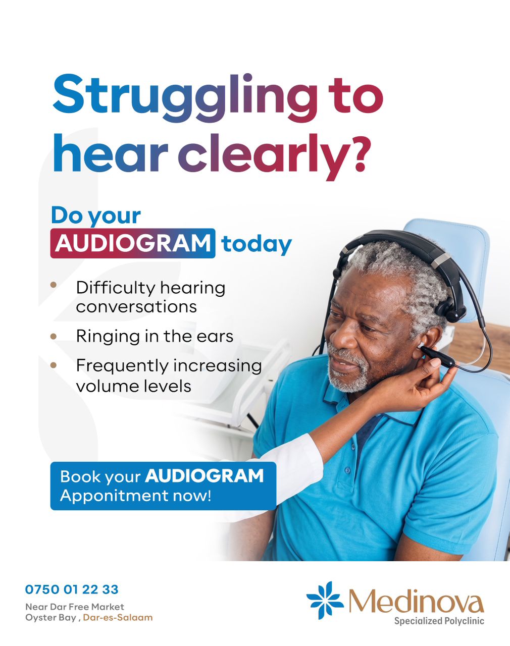 Book your audiogram appointment