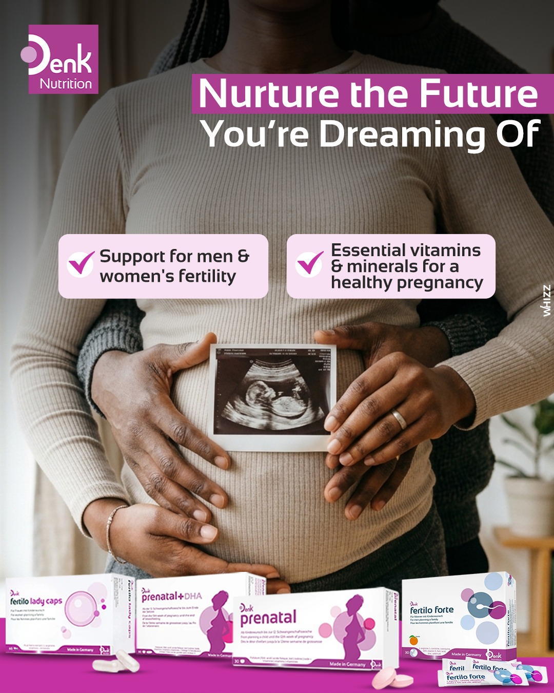 Essential fertility support for men & women