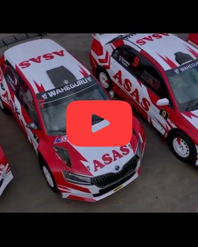 ASAS unveils the new Škoda Fabia R5