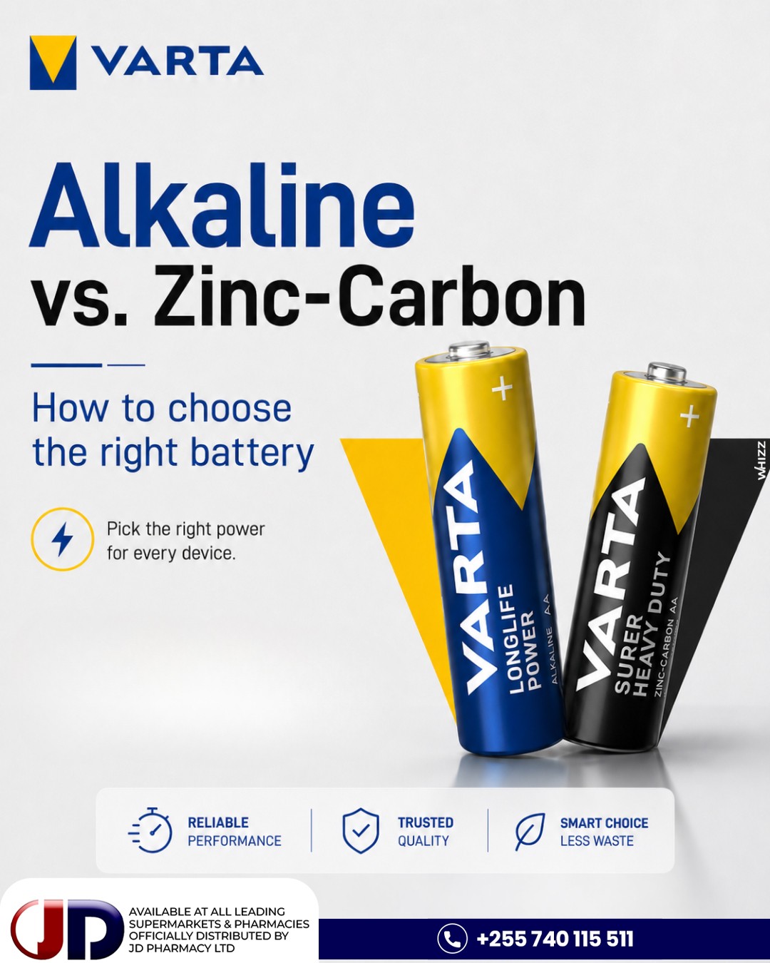 Not all batteries are made for the same job.