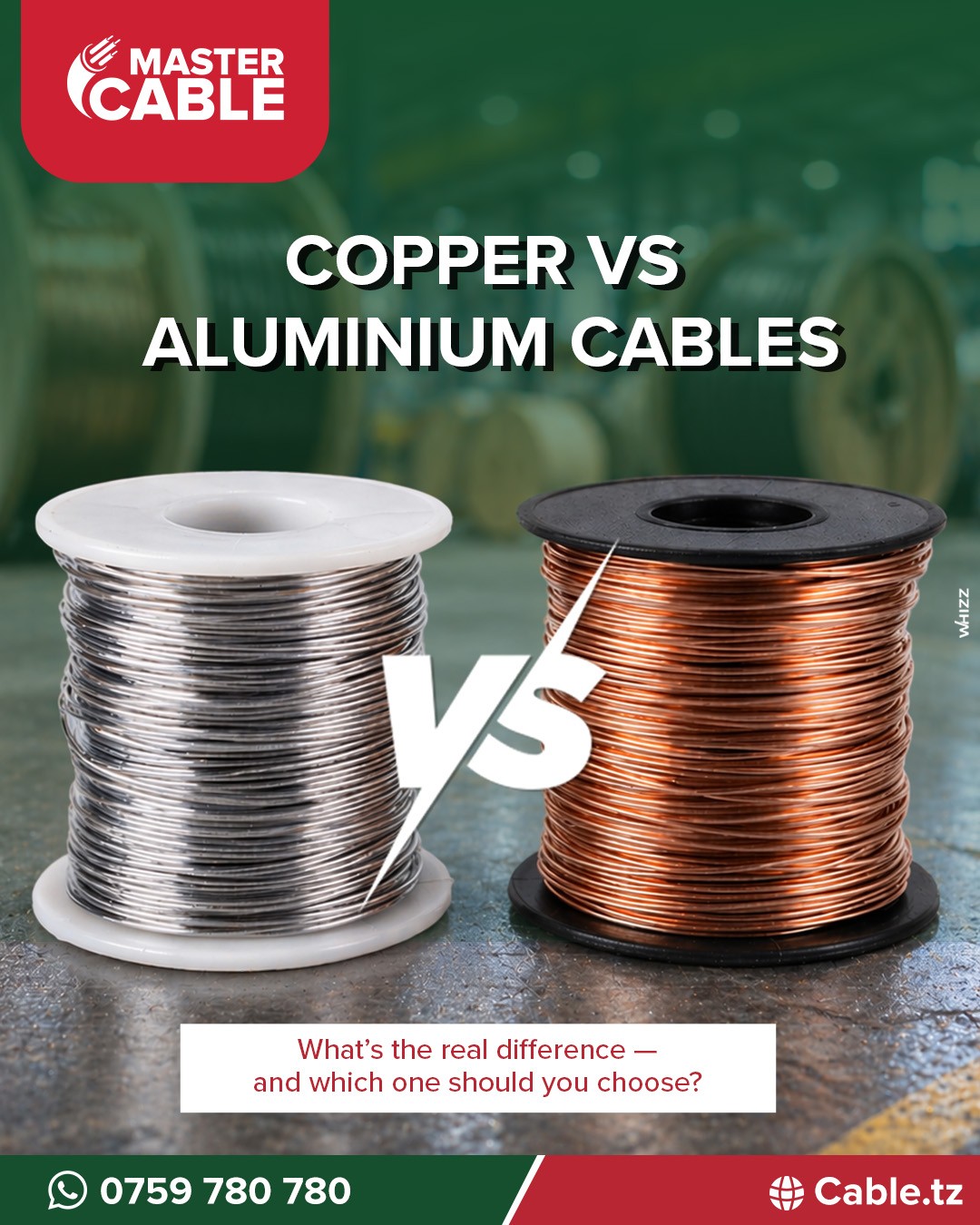 Both copper and aluminium cables have their place 