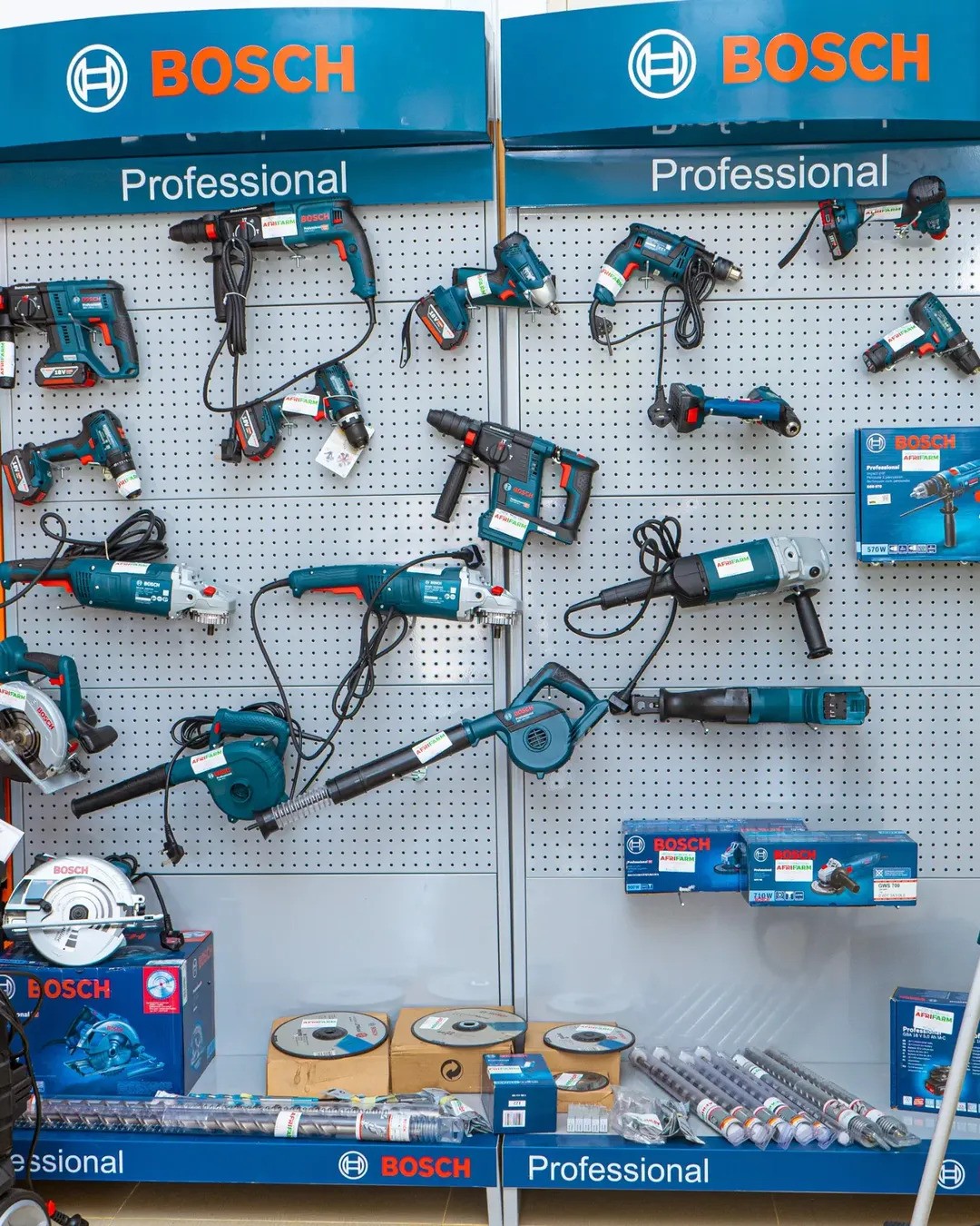  Bosch Professional Power Tools are now available at Afrifarm!