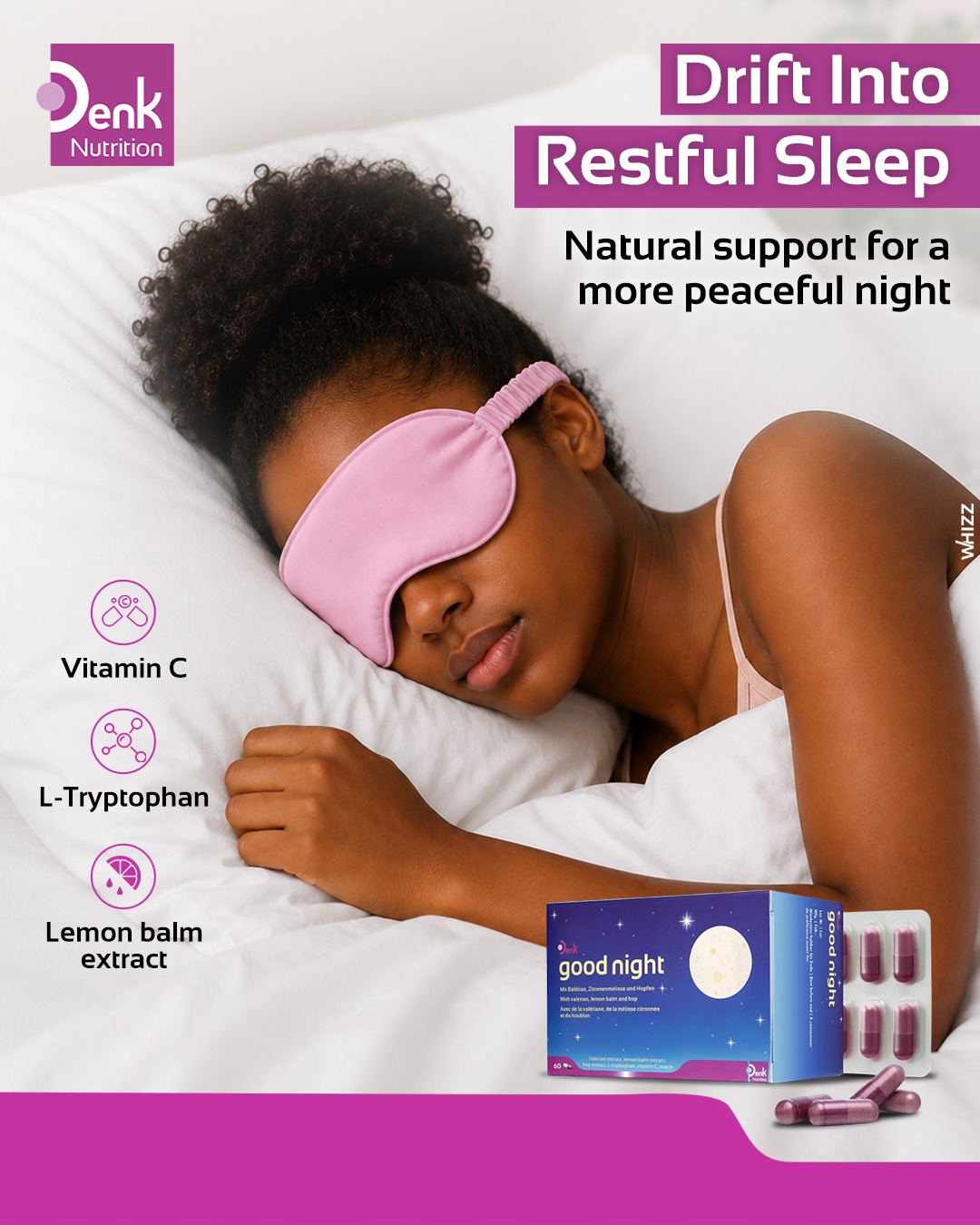 A good day starts with a good night’s sleep. 