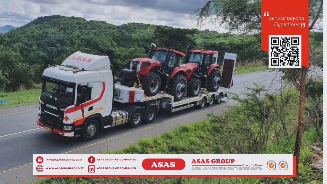 Moving equipment. Supporting agriculture. Building the future.