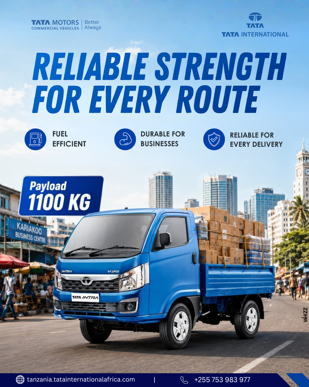 Intra V20 - reliable strength for deliveries