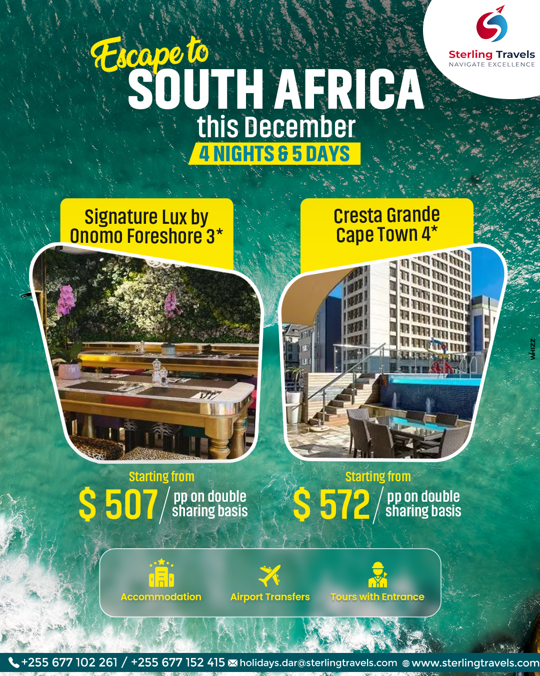 Cape Town December Getaway