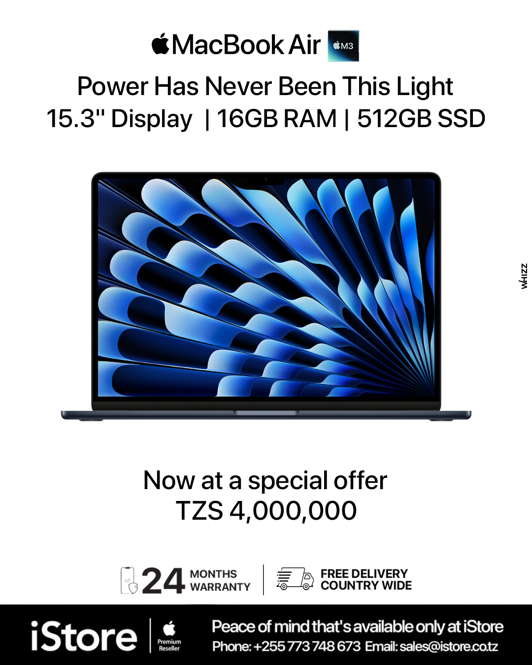 15" Display. Featherlight speed.