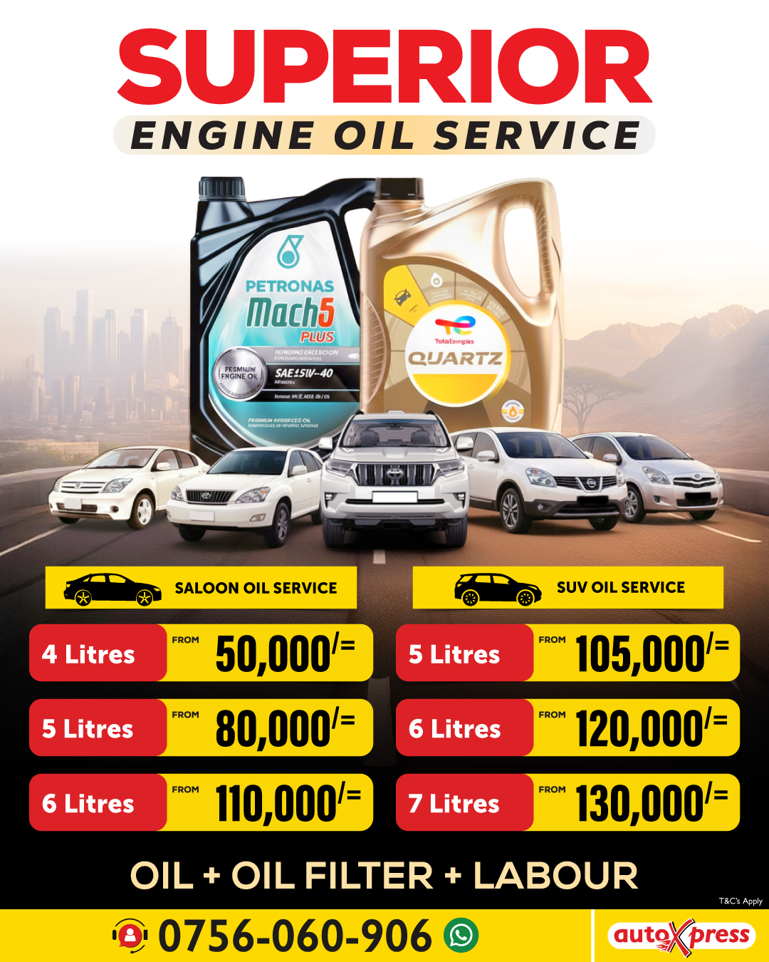 Superior Engine Oil Service