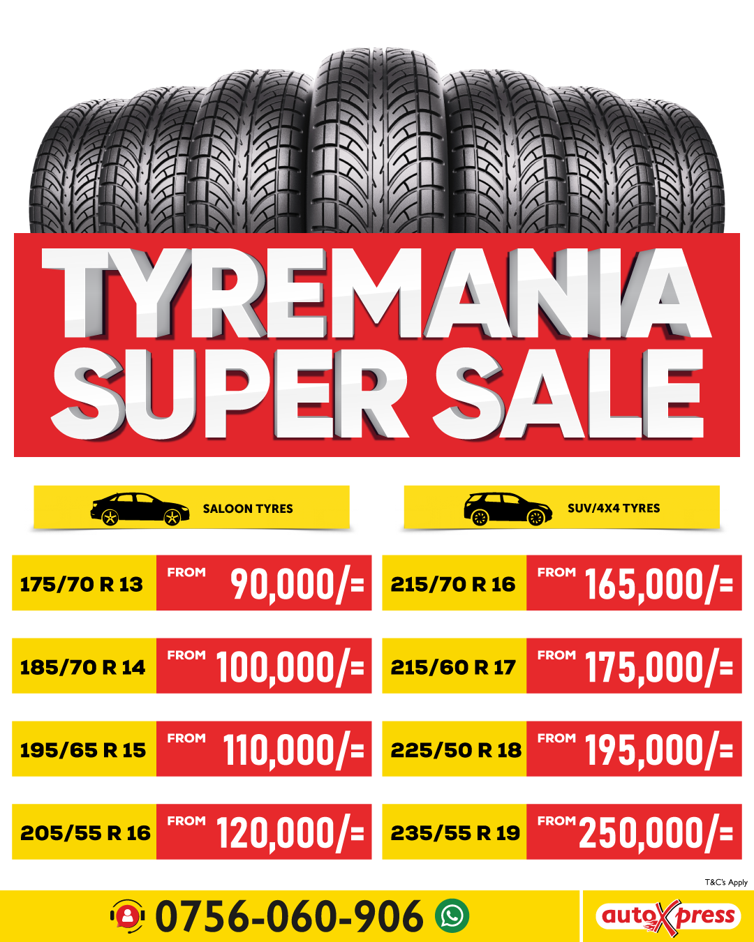 Tyremania Super Sale
