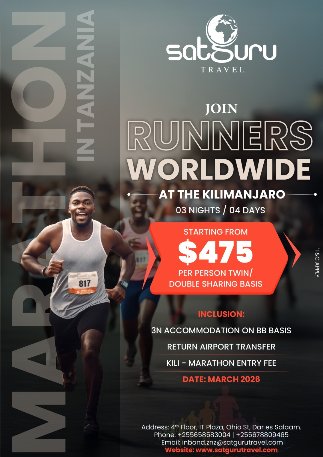 Kilimanjaro Marathon Experience