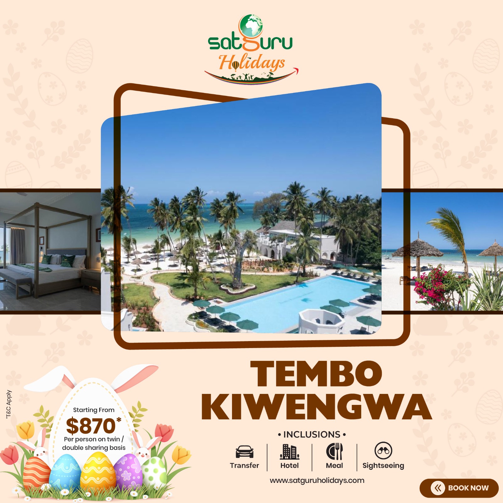 Tembo Kiwengwa, Zanzibar 