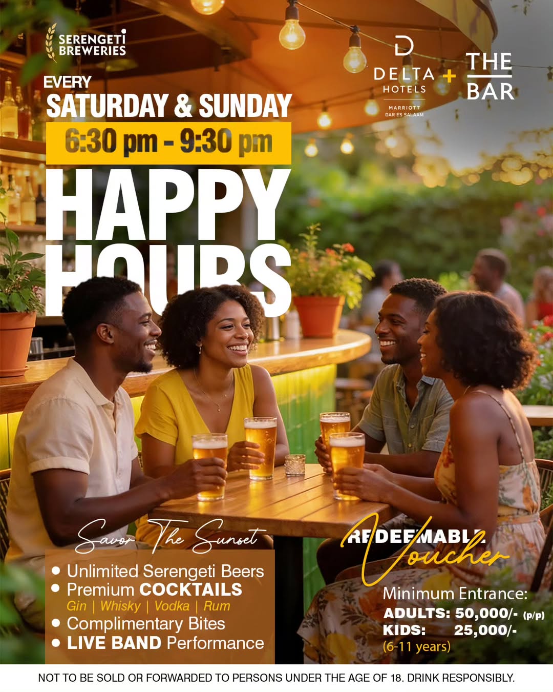 Golden hour, good vibes, and glasses raised 