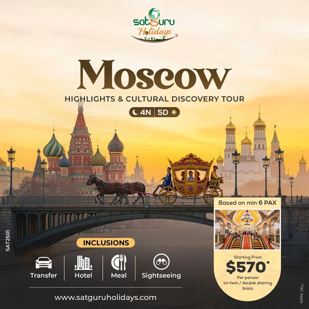 Timeless Grandeur & Cultural Splendor in Russia 🇷🇺