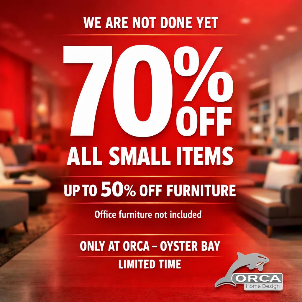 Massive sale - 70% OFF!