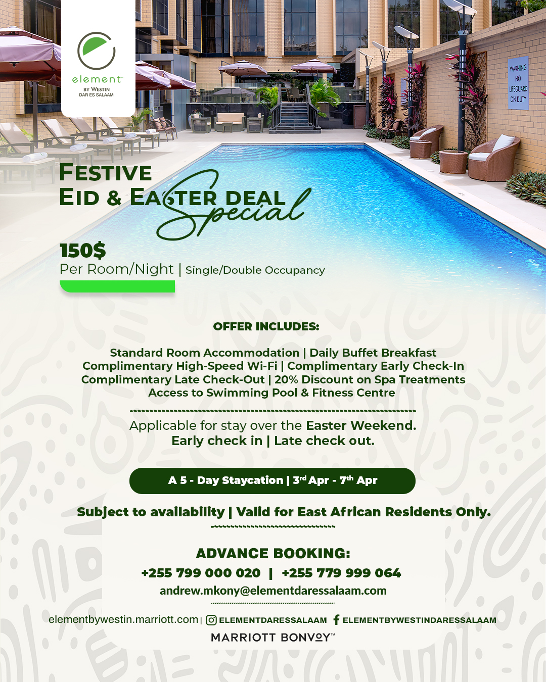 Eid & Easter Staycation Special 