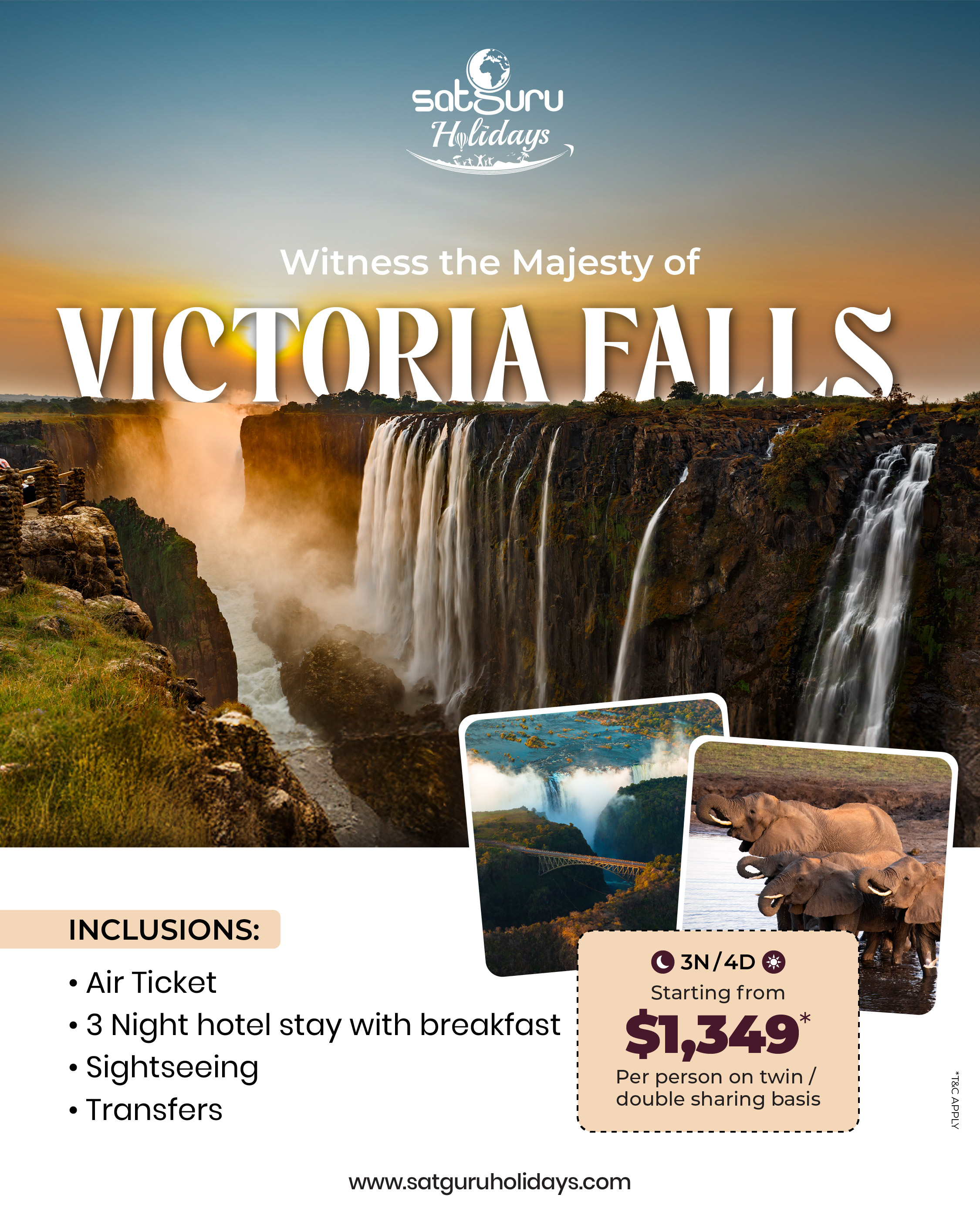 Witness the Majesty of Victoria Falls! 