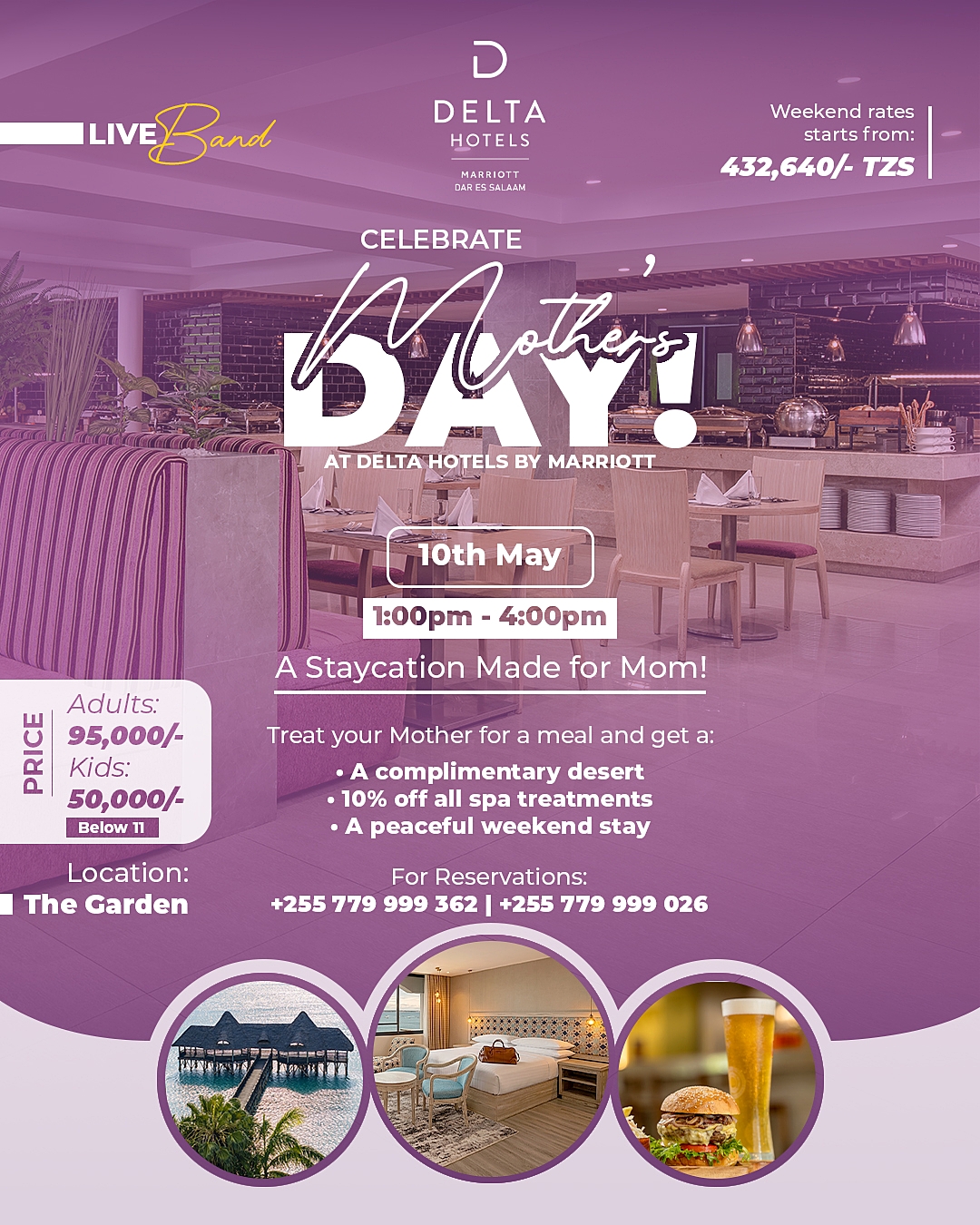 Celebrate Mother's Day with a staycation 